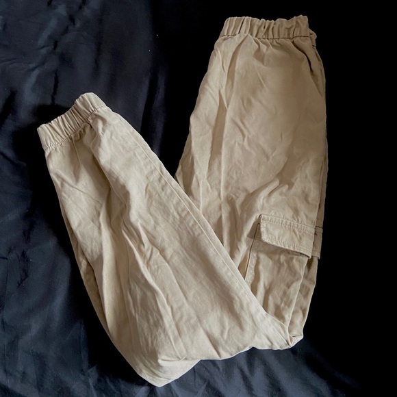 Beige Cargo Pants - Picture 2 of 3